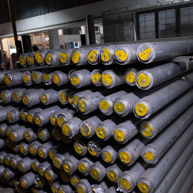 Aluminium log and billets